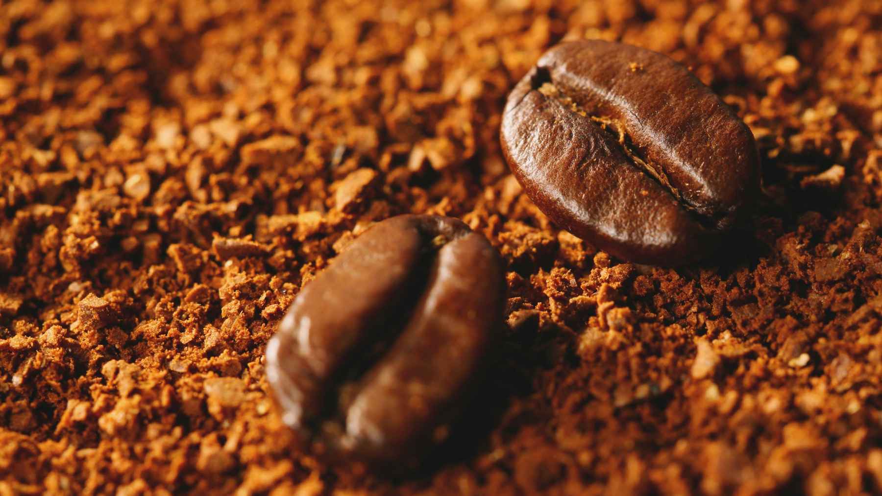 Do not toss your used coffee grounds: 10 uses that hold up, from compost and garden to odor control, with one caution before you put them anywhere near your skin 2 Used coffee grounds in a bowl beside coffee beans, representing sustainable household and garden uses like composting, scrubbing, and odor control.