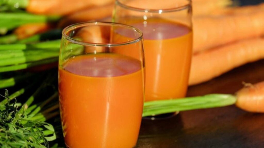 zumo de zanahorias