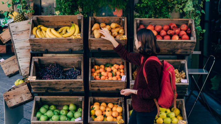 Frutas, dieta mediterránea