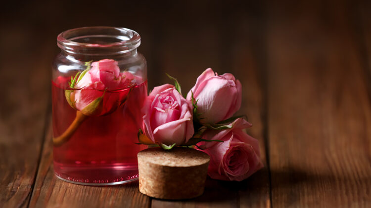 Agua de rosas