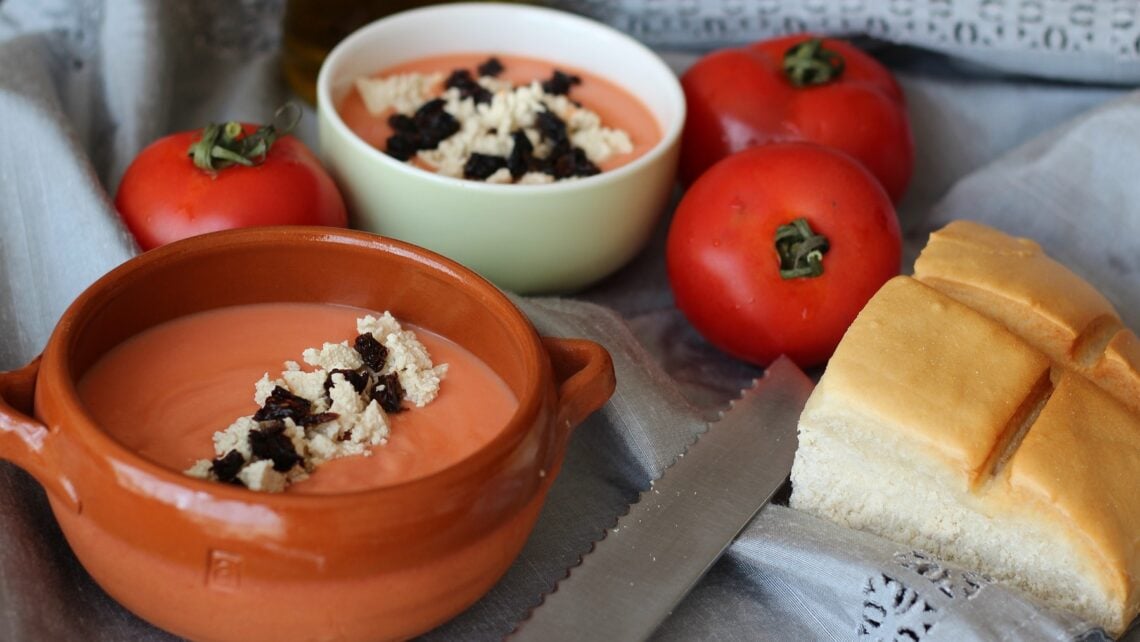 El salmorejo es el producto ideal para hidratarse en verano.