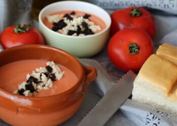 El salmorejo es el producto ideal para hidratarse en verano.