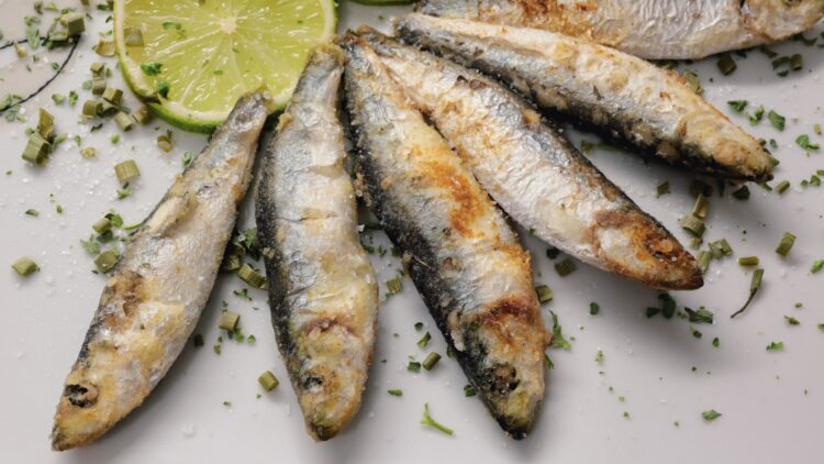 La sardina es una comida veraniega muy rica en proteínas.