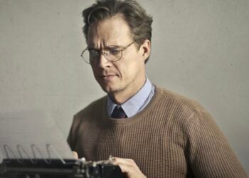 Hombre, concentrado, psicología