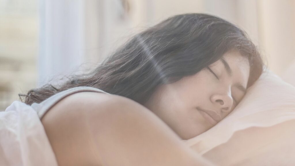 Mujer durmiendo, psicología