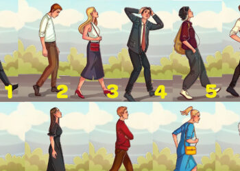 Persona más creativa, Test de personalidad, forma de caminar