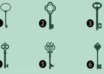 Test de llaves, llaves, test personalidad, ilustración