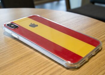 Funda, bandera de España