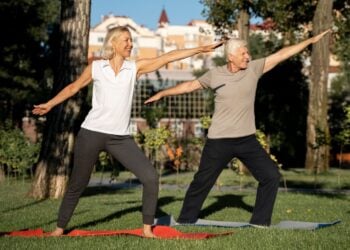 Ejercicio, deporte, personas mayores, entrenamiento