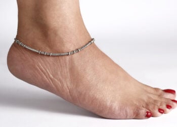 Pulsera en el tobillo, Accesorio, Mujer, Pie