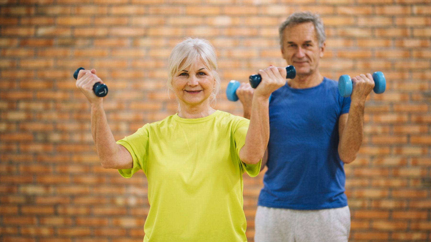 Ejercicio, personas mayores, entrenamiento