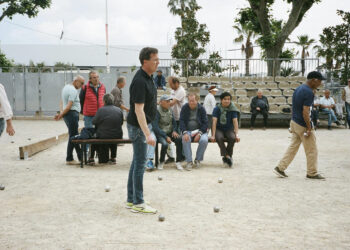 Actividad al aire libre para mayores