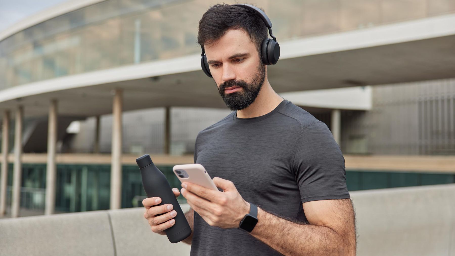 Ejercicio, deporte, entrenamiento, iPhone