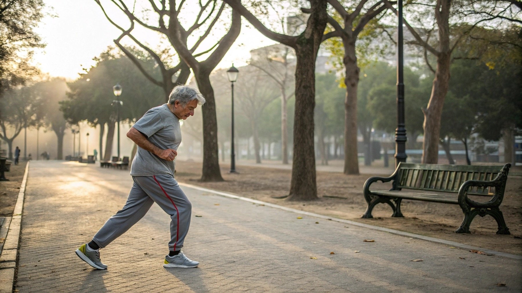Hombre, ejercicio, deporte