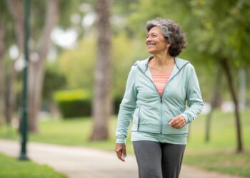 Mujer caminando, deporte, actividad