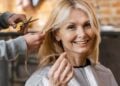 Corte de pelo, belleza, mujeres