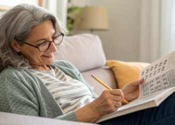 Mujer, pasatiempo, juegos, actividades