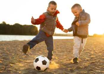 Deporte, entrenamiento, niños