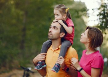 Niños, padre, crianza, psicología