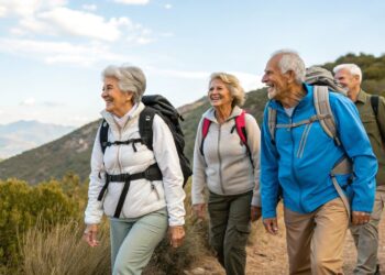Personas caminando, grupo, amigos, actividades