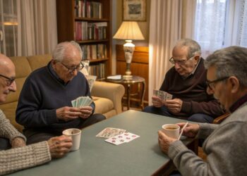 Hombres, juegos, cartas