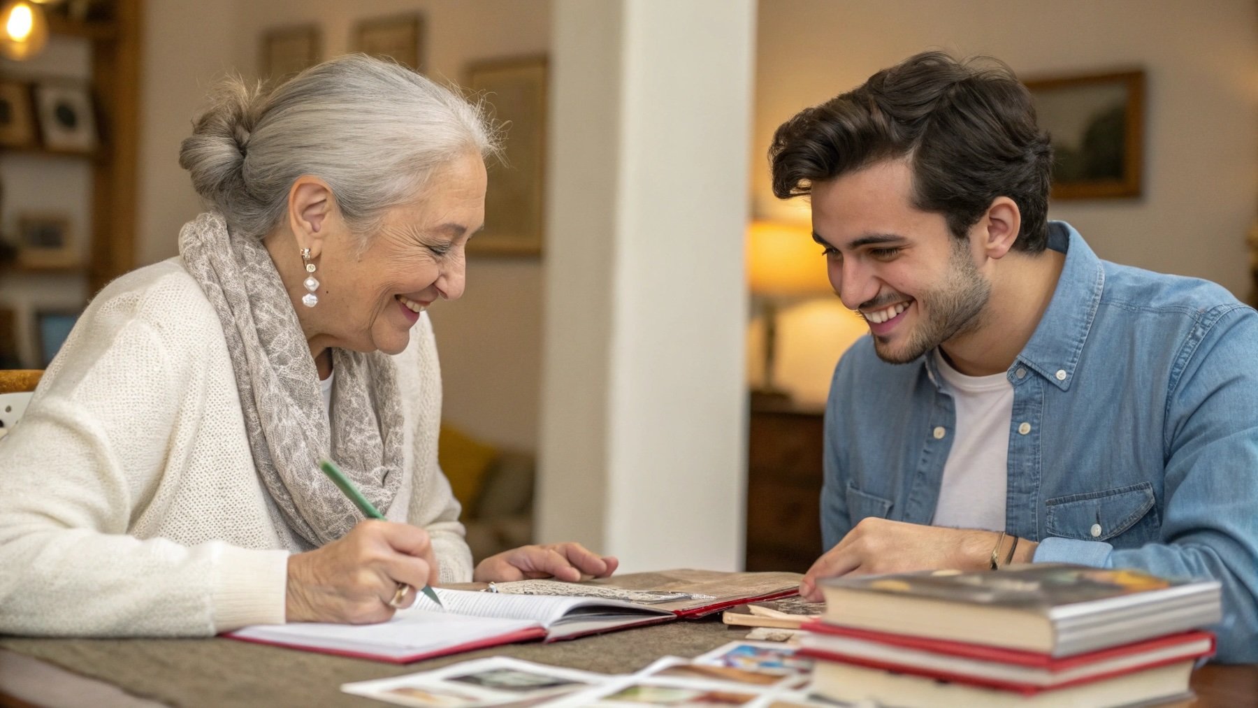 Mujer escribiendo, actividades, actividades sociales