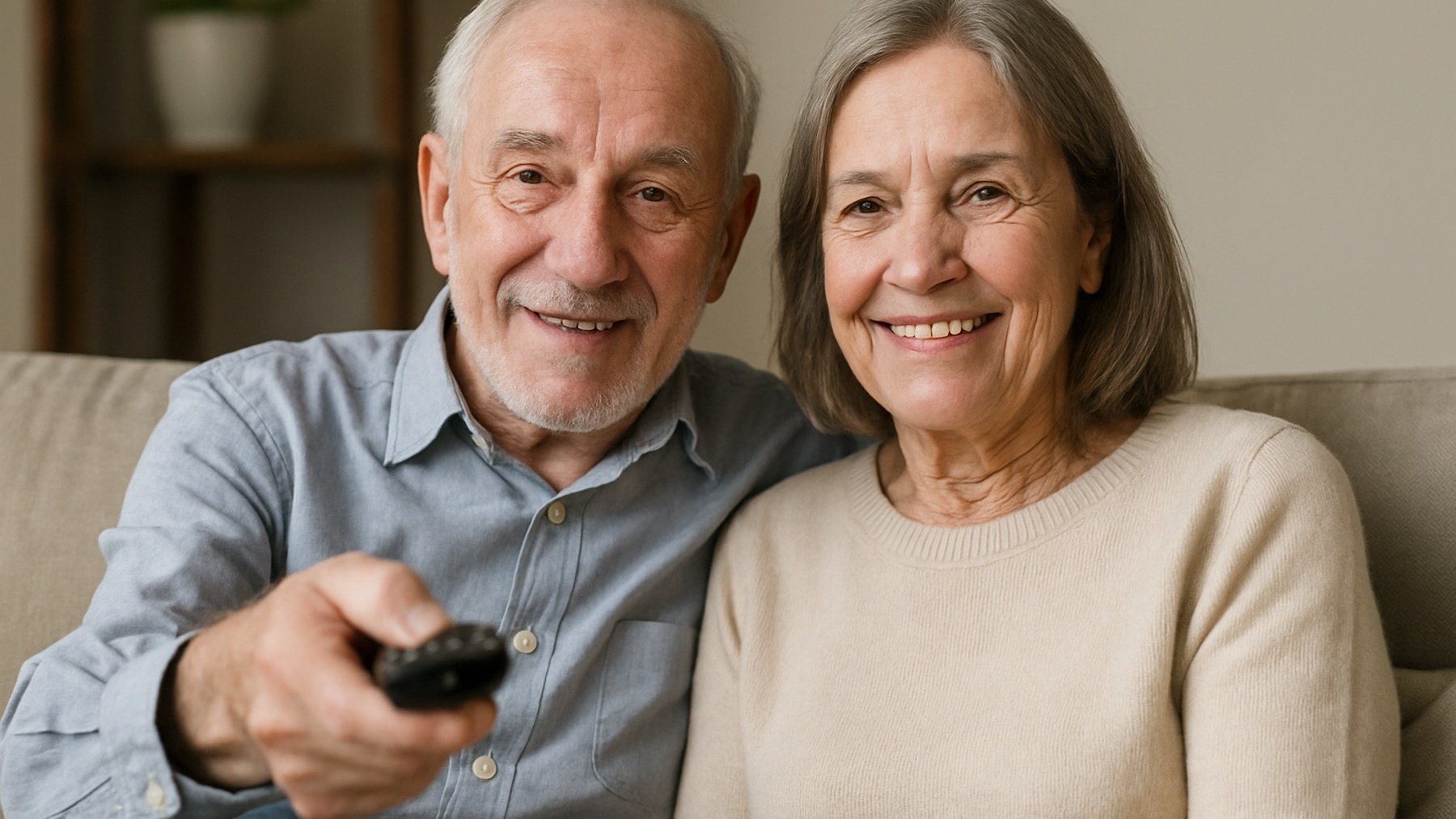 Error que cometen las personas mayores viendo la televisión, problemas en la tercera edad viendo la tele, cuál es la distancia correcta para ver la televisión, dolor de la cabeza en la tercera edad por culpa de la pantalla.