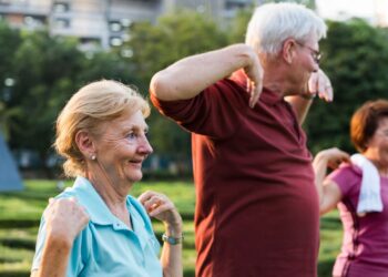 Deporte, personas mayores, entrenamiento, ejercicio físico