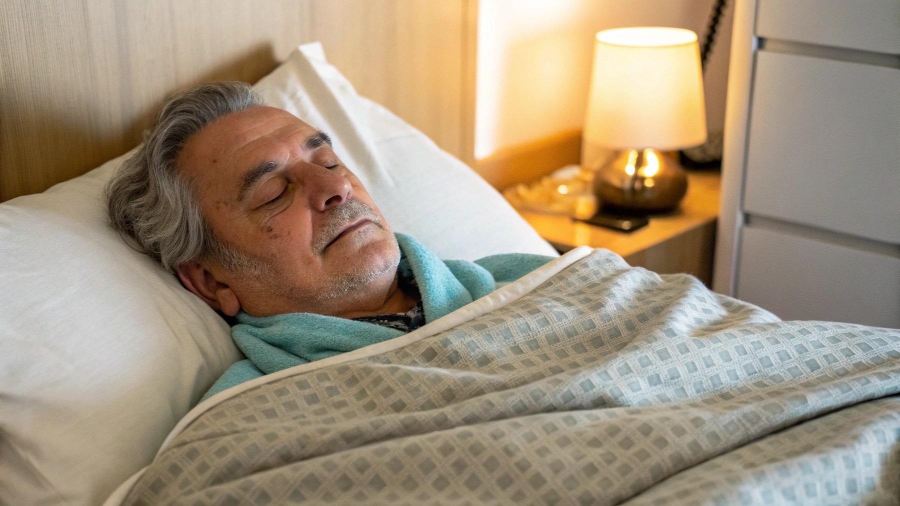 Hombre, dormir, sueño