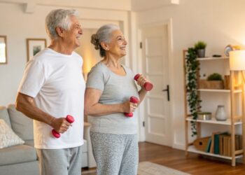 Ejercicio, deporte, pareja, actividad