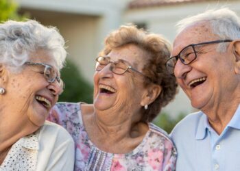 Personas, reir, actividad social