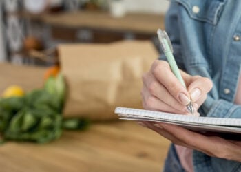 En un papel y no en el móvil