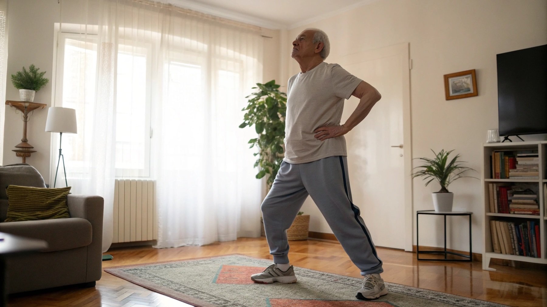 Ejercicio, hombre, deporte