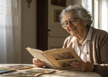 álbum, pasatiempo, mujeres