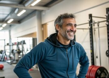 Hombre, ejercicio, deporte