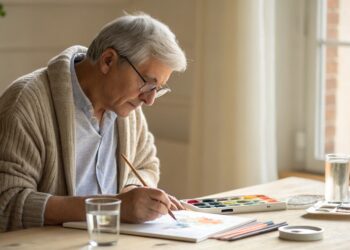 Acuarela, pintura, pasatiempo