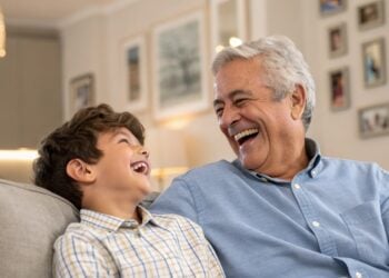 Abuelo, actividad, nieto