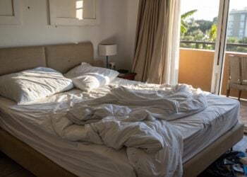 cama deshecha, cama, hábitos