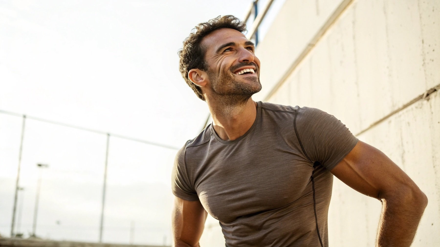 Hombre, deporte, ejercicio