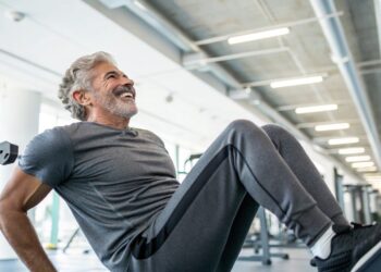 Hombre, deporte, ejercicio