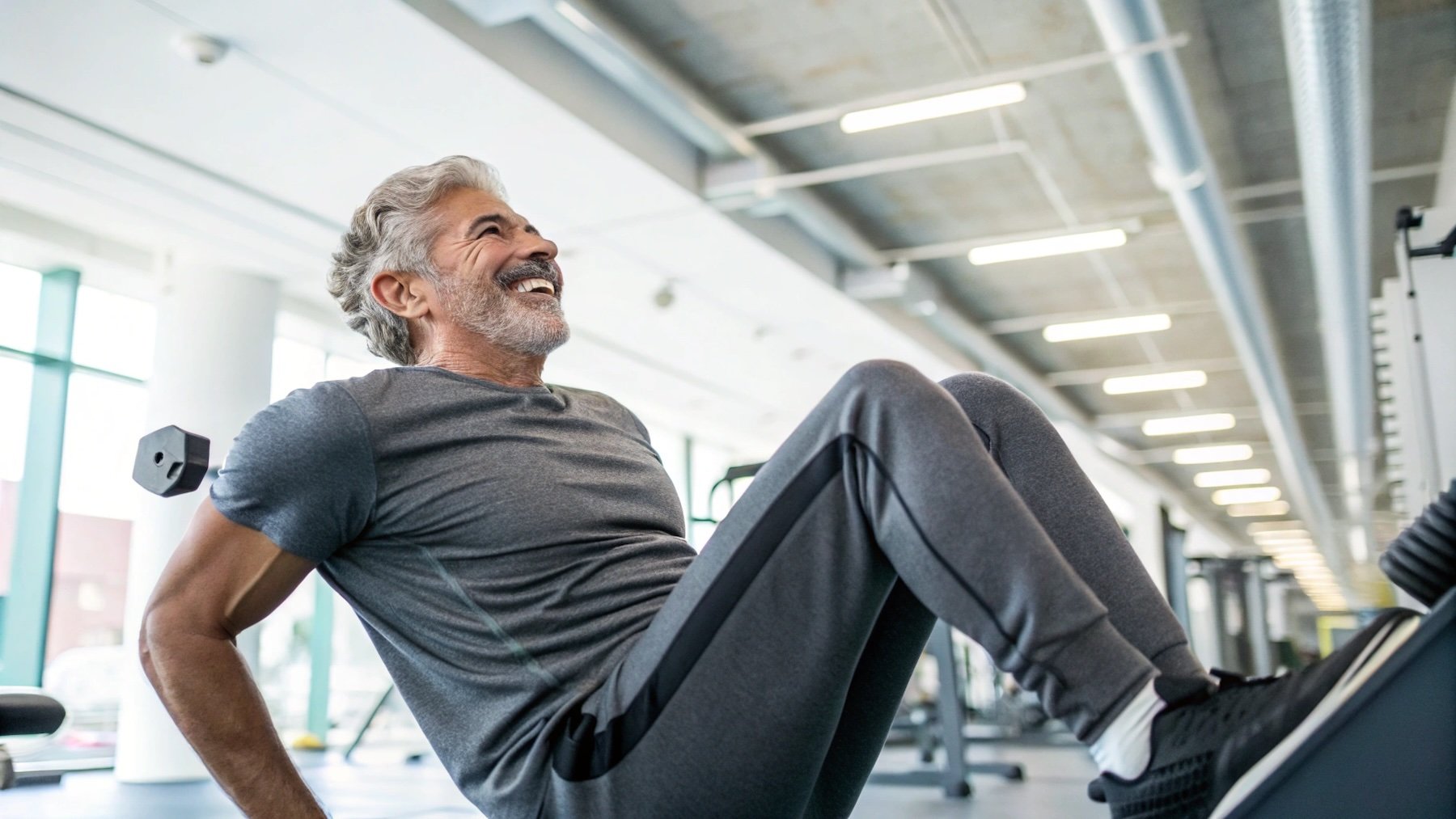 Hombre, deporte, ejercicio