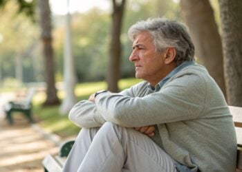 Hombre estresado, estrés