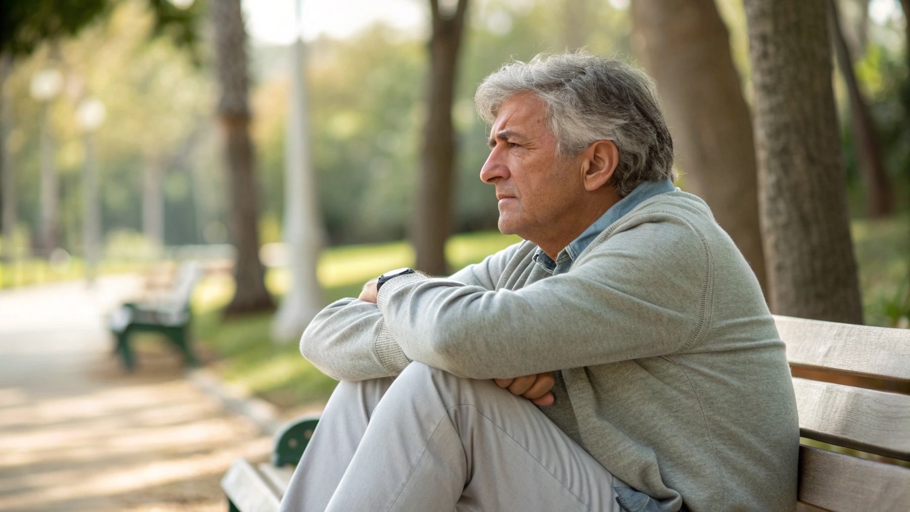 Hombre estresado, estrés