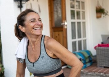 Mujer, ejercicio, deporte