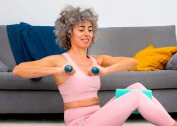 Ejercicio, mujeres, músculo