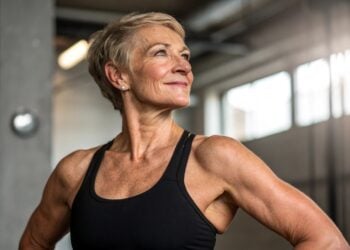 Mujer, ejercicio, deporte, tonificar