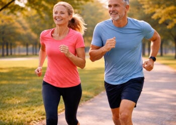 correr, adultos, ejercicio