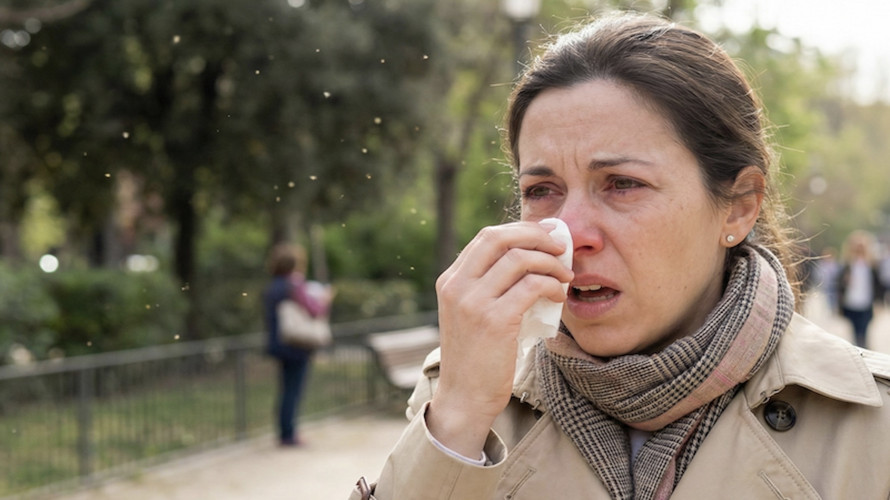 Mujer, alergia, salud