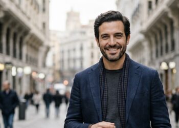 Hombre, sonrisa, hábitos
