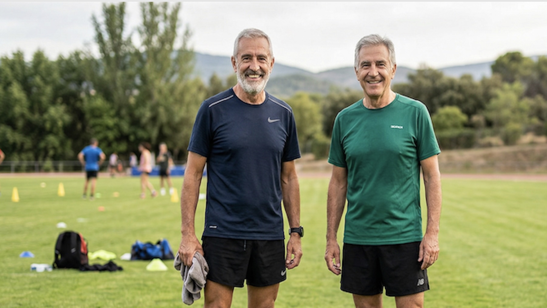 Hombres, deporte, ejercicio, salud